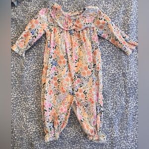 Floral Cecil and Loud Corduroy Romper
